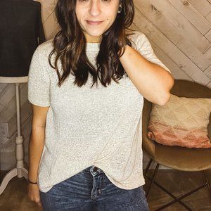 Short Sleeve Knit Top